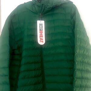 32 Degrees Heat Jacket Puffer Fleece Down Insulated Womens Size Large